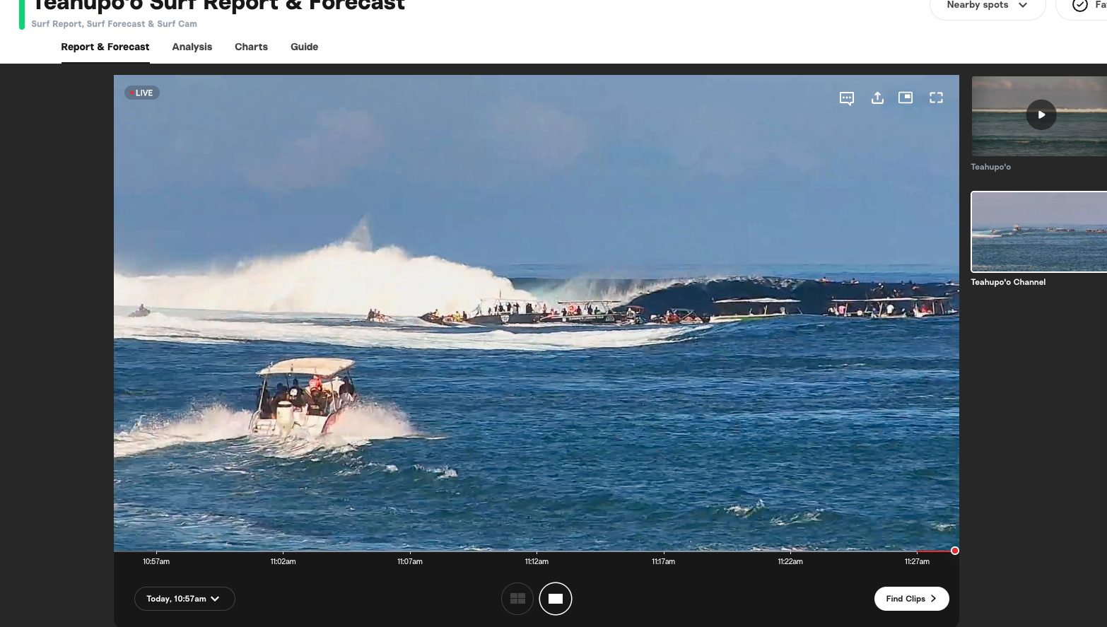 Anticipation Teahupoo in July