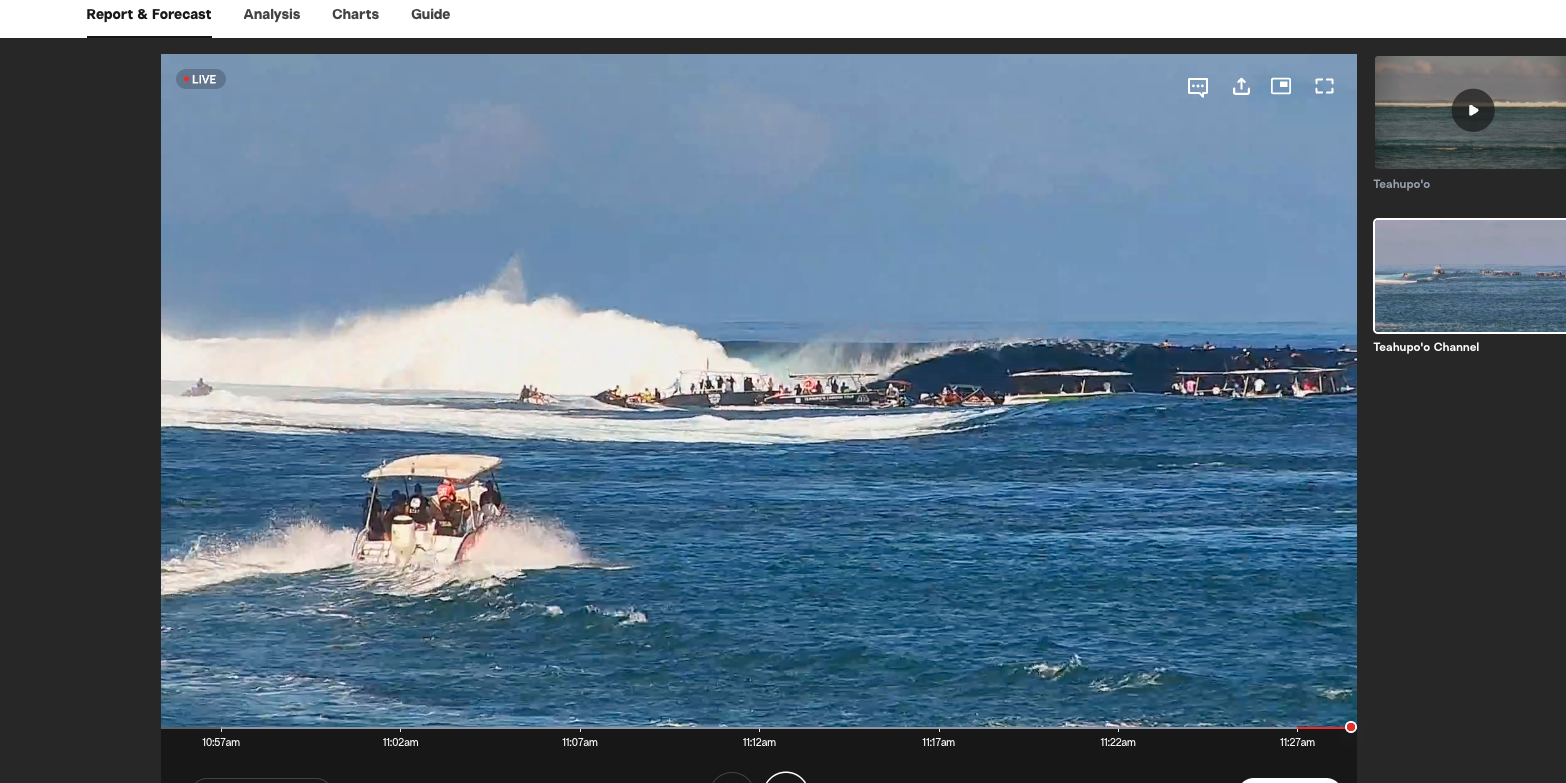 Anticipation Teahupoo in July